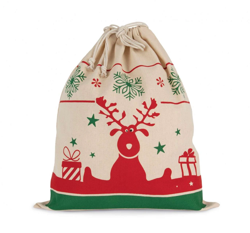 Geantă Kimood Drawstring Christmas Patterns KI0735