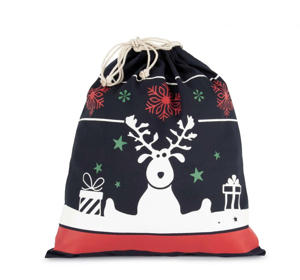 Geantă Kimood Drawstring Christmas Patterns KI0735