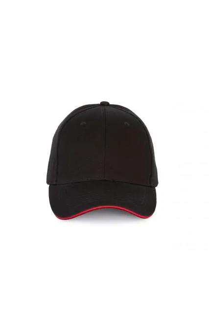 Șapcă K-UP Contrasting Sandwich Peak KP185 · 260 g/m², bumbac