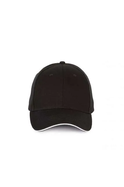 Șapcă K-UP Contrasting Sandwich Peak KP185 · 260 g/m², bumbac