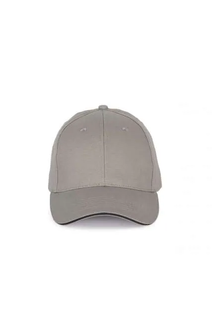 Șapcă K-UP Contrasting Sandwich Peak KP185 · 260 g/m², bumbac