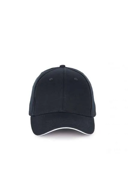 Șapcă K-UP Contrasting Sandwich Peak KP185 · 260 g/m², bumbac
