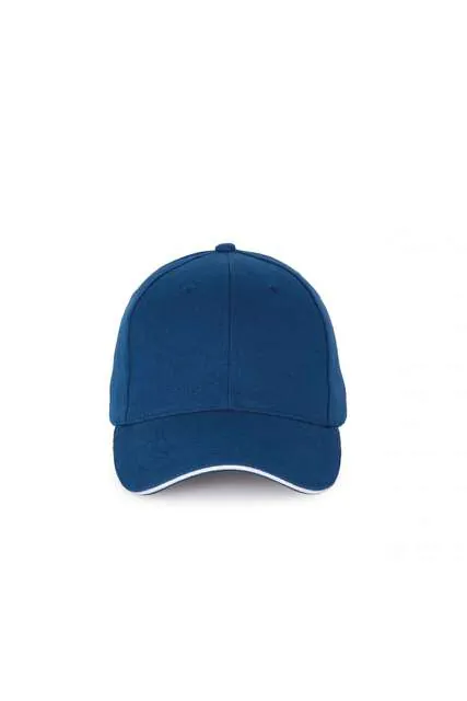 Șapcă K-UP Contrasting Sandwich Peak KP185 · 260 g/m², bumbac