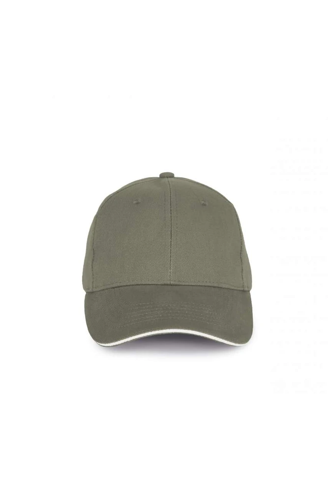 Șapcă K-UP Organic Cotton Contrasting Sandwich KP198 · bumbac / bumbac organic