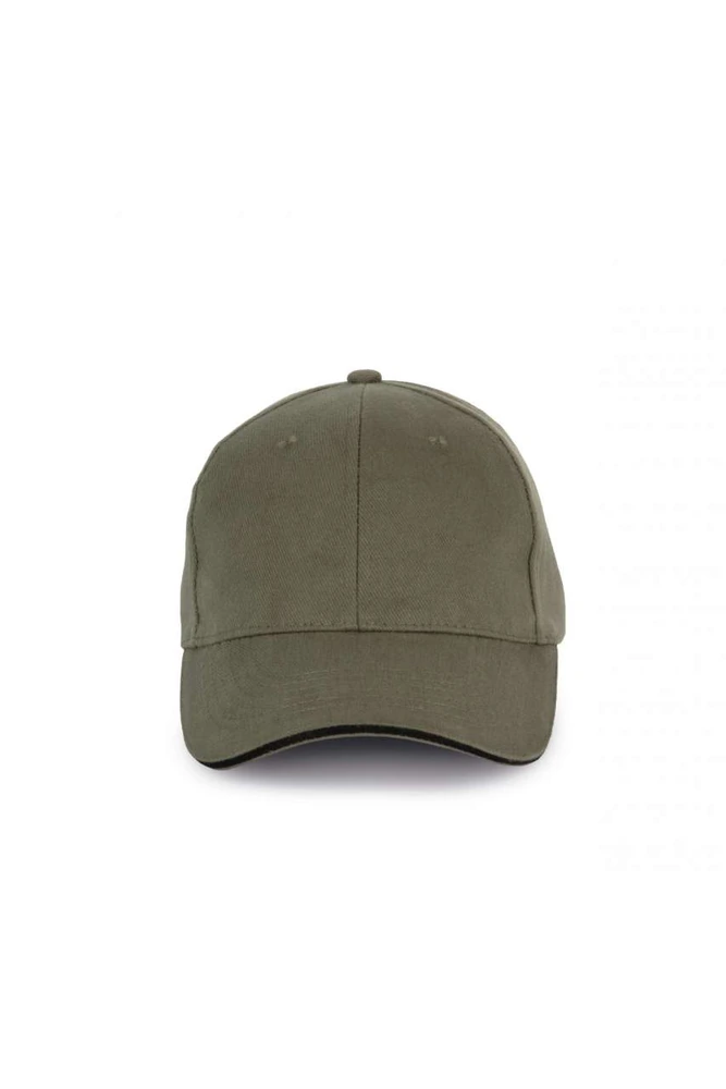 Șapcă K-UP Organic Cotton Contrasting Sandwich KP198 · bumbac / bumbac organic