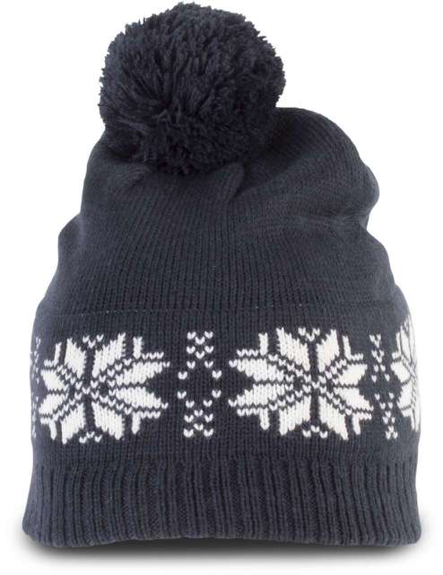 Căciulă K-UP Fair Isle Knit KP540 · acril