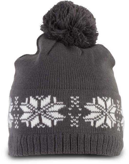 Căciulă K-UP Fair Isle Knit KP540 · acril