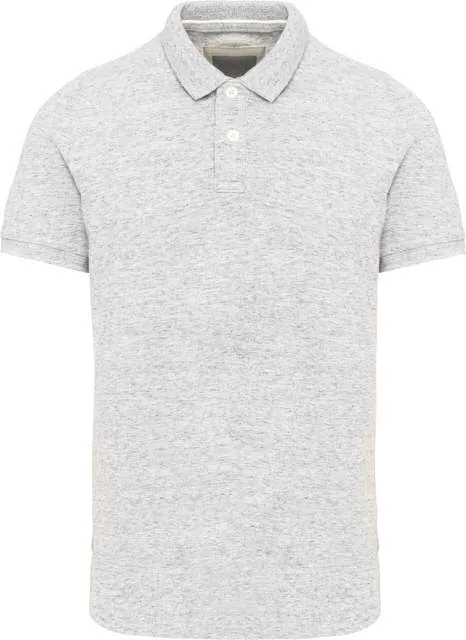 Tricou polo vintage pentru barbati, cu maneca scurta
