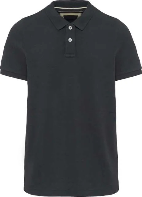 Tricou polo vintage pentru barbati, cu maneca scurta