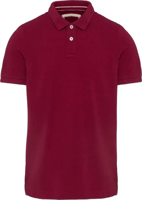 Tricou polo vintage pentru barbati, cu maneca scurta