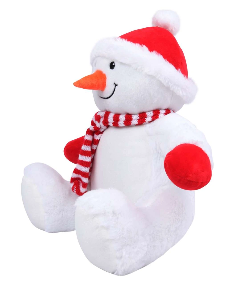 Jucărie de pluș Mumbles Zippie Snowman MM567 · poliester