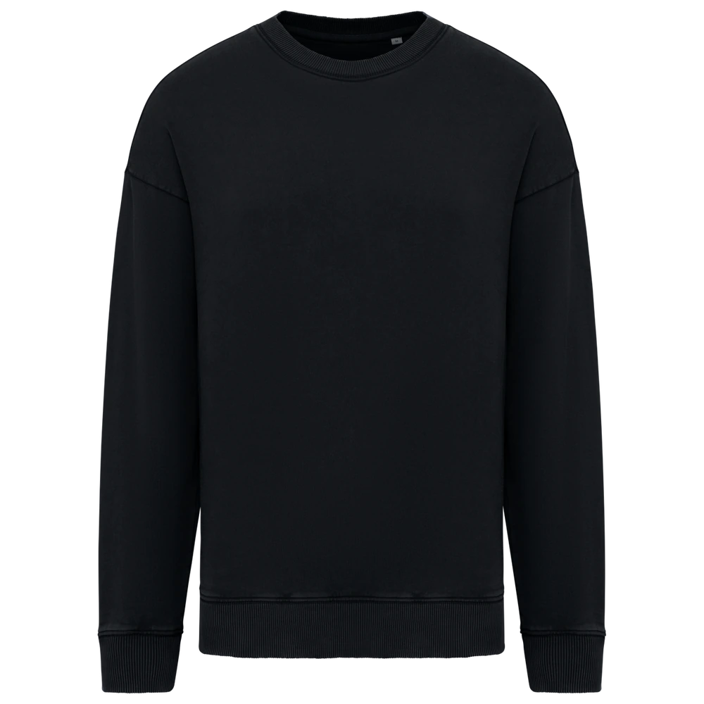 Bluză oversize Native Spirit Washed Effect NS447 · 300 g/m², bumbac / bumbac organic