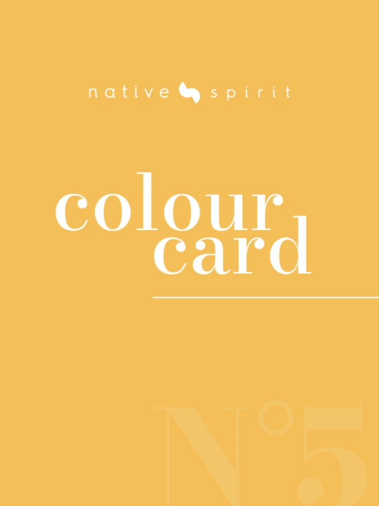 Produs promoțional Native Spirit Color Card 2025 NSCC25