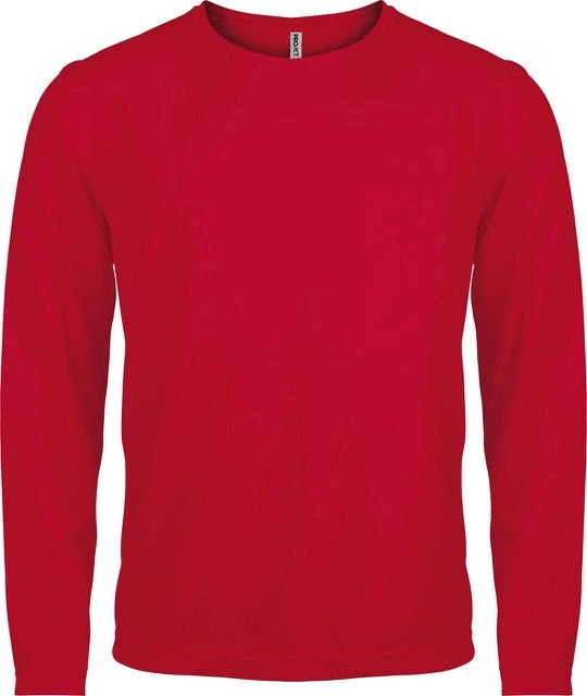 Tricou sport cu mânecă lungă bărbați Proact Sports PA443 · 140 g/m², poliester