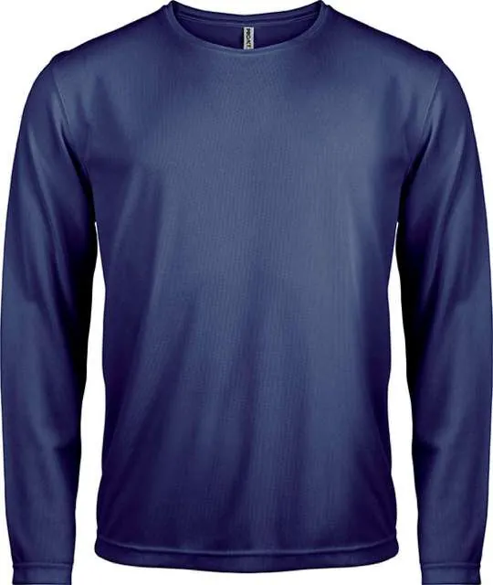 Tricou sport cu mânecă lungă bărbați Proact Sports PA443 · 140 g/m², poliester