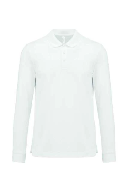 Tricou polo cu maneci lungi pentru adulti - Cool Plus®
