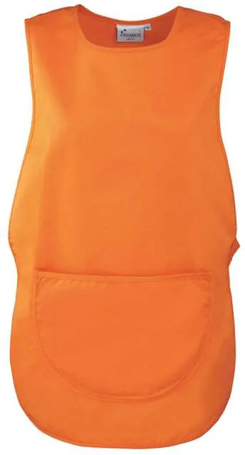Șorț damă Premier Pocket Tabard PR171 · 195 g/m², bumbac / poliester