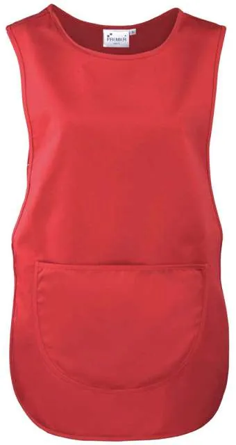 Șorț damă Premier Pocket Tabard PR171 · 195 g/m², bumbac / poliester
