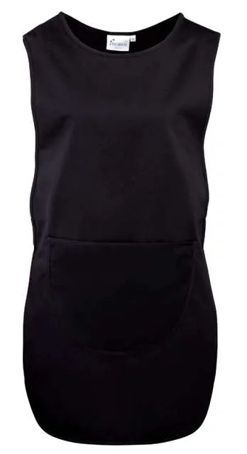 Șorț damă Premier Length Pocket Tabard PR172 · 195 g/m², bumbac / poliester