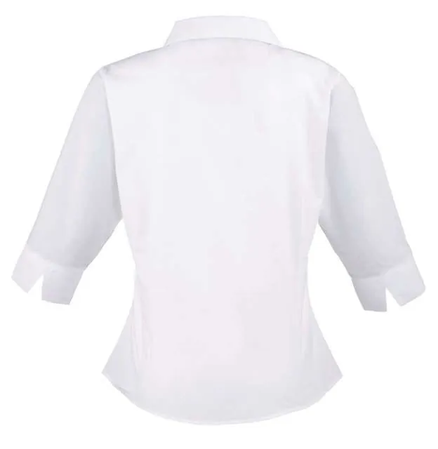Cămașă damă Premier Poplin 3/4 Blouse PR305 · 105 g/m², bumbac / poliester