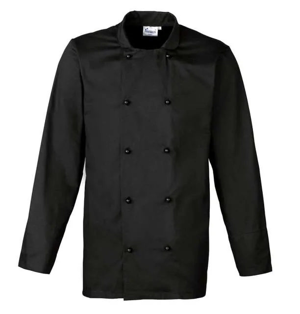 Tunică de bucătar Premier Cuisine PR661 · 195 g/m², bumbac / poliester