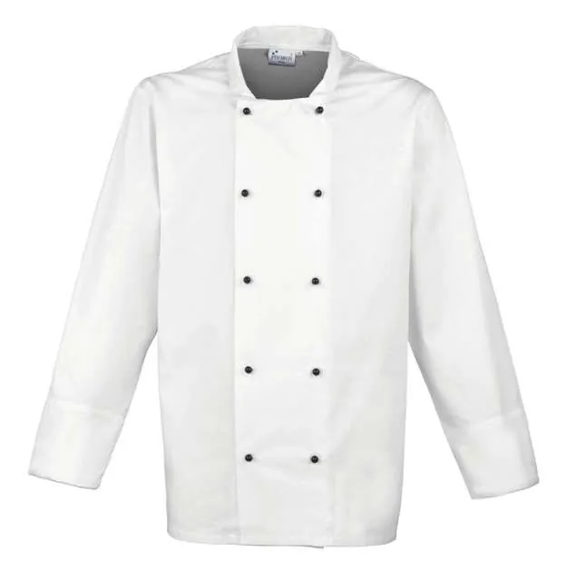 Tunică de bucătar Premier Cuisine PR661 · 195 g/m², bumbac / poliester