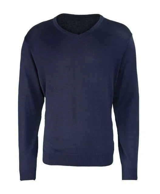 Pulover bărbați Premier Knitted PR694 · bumbac / acril