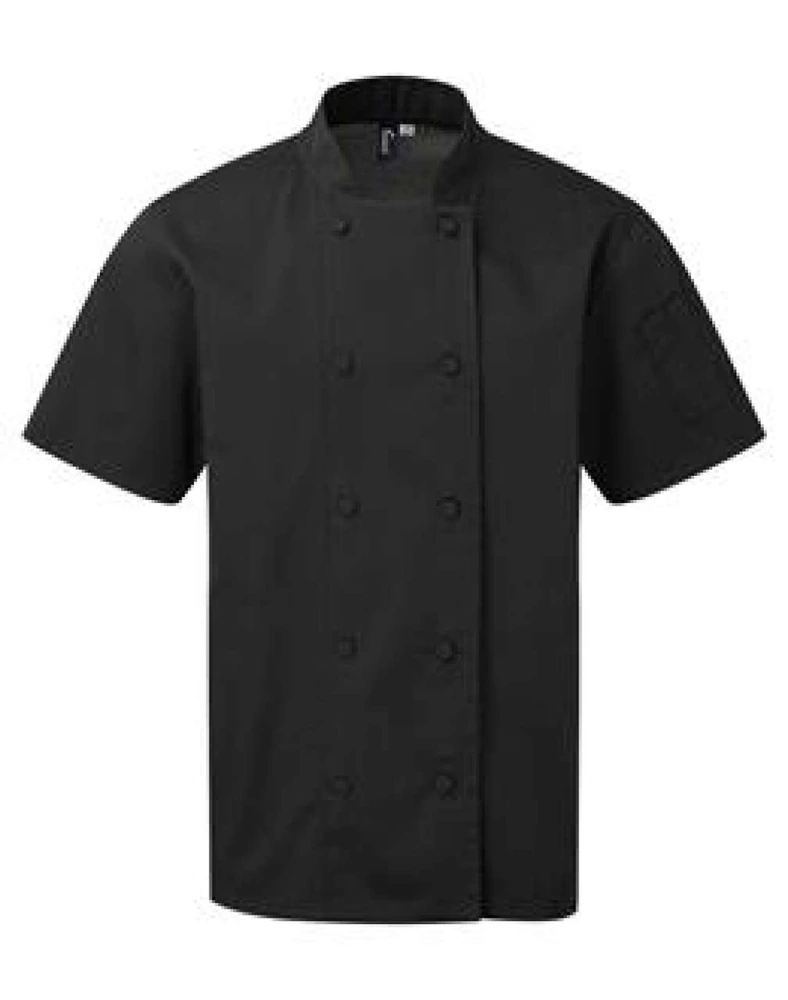 Tunică de bucătar Premier Chefs Coolchecker PR902 · 170 g/m², bumbac / poliester