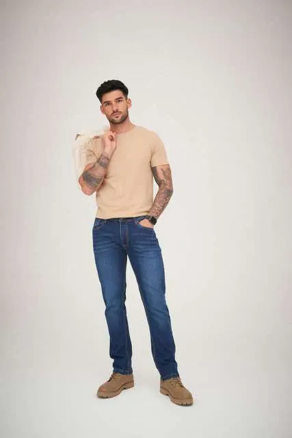 Pantaloni bărbați So Denim Leo Straight SD001 · bumbac / elastan