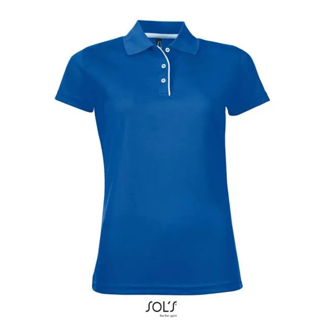 Tricou polo damă SOL'S Performer SO01179 · 180 g/m², poliester