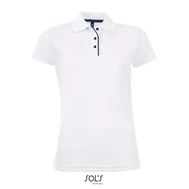 Tricou polo damă SOL'S Performer SO01179 · 180 g/m², poliester