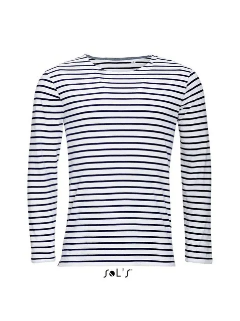 Tricou cu mânecă lungă bărbați SOL'S Marine SO01402 · 150 g/m², bumbac