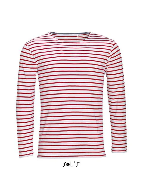 Tricou cu mânecă lungă bărbați SOL'S Marine SO01402 · 150 g/m², bumbac