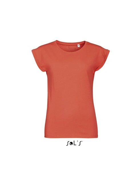 Tricou cu guler rotund, pentru dama - Sol'S Melba • 115 g/m², 100% Bumbac, SOL'S
