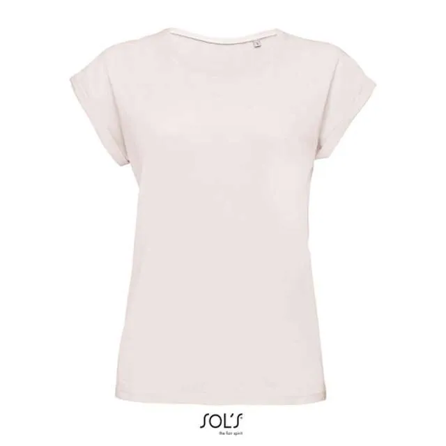 Tricou cu guler rotund, pentru dama - Sol'S Melba • 115 g/m², 100% Bumbac, SOL'S