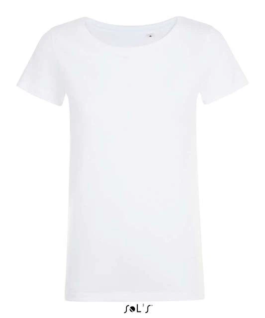 Tricou cu guler rotund pentru dama - Sol'S Mia
