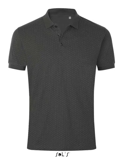 Tricou polo cu buline pentru barbati - Sol's Brandy