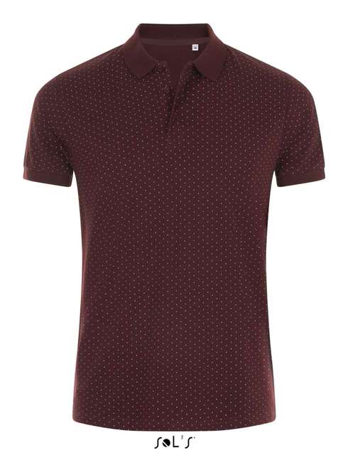 Tricou polo cu buline pentru barbati - Sol's Brandy