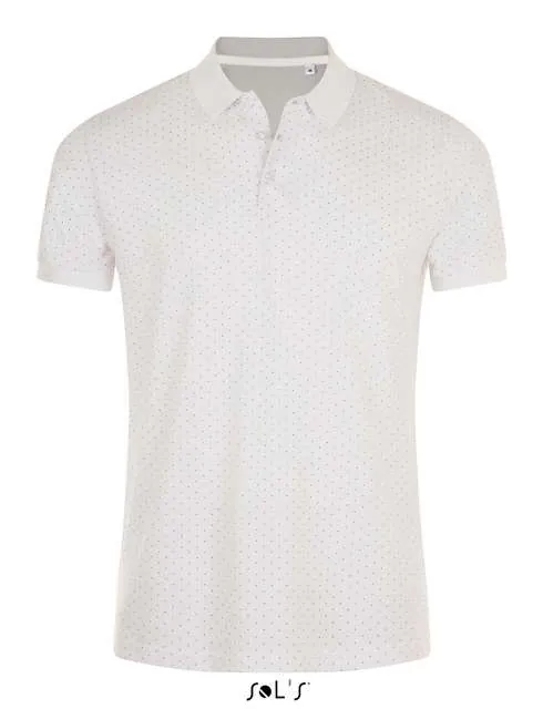 Tricou polo cu buline pentru barbati - Sol's Brandy