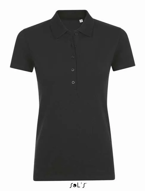 Tricou polo damă SOL'S Phoenix SO01709 · 220 g/m², bumbac / elastan