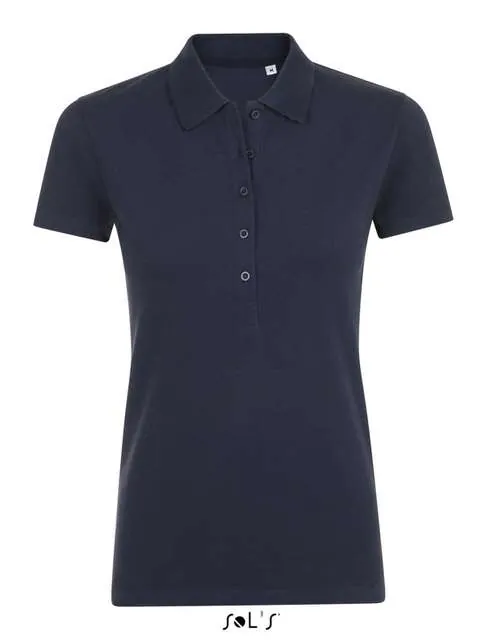 Tricou polo damă SOL'S Phoenix SO01709 · 220 g/m², bumbac / elastan