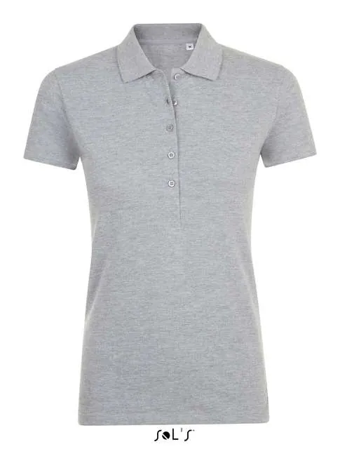 Tricou polo damă SOL'S Phoenix SO01709 · 220 g/m², bumbac / elastan