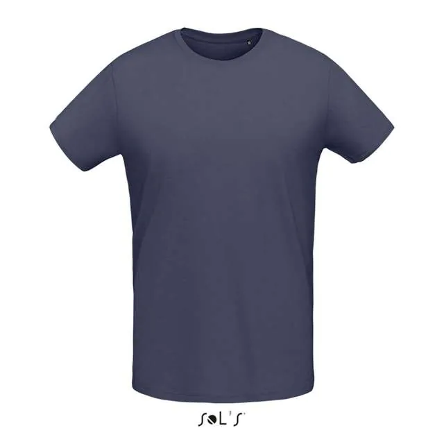 Tricou pentru barbati, din jerseu, cu decolteu rotund - Sol'S Martin Men