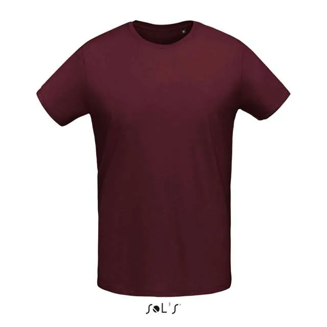 Tricou pentru barbati, din jerseu, cu decolteu rotund - Sol'S Martin Men