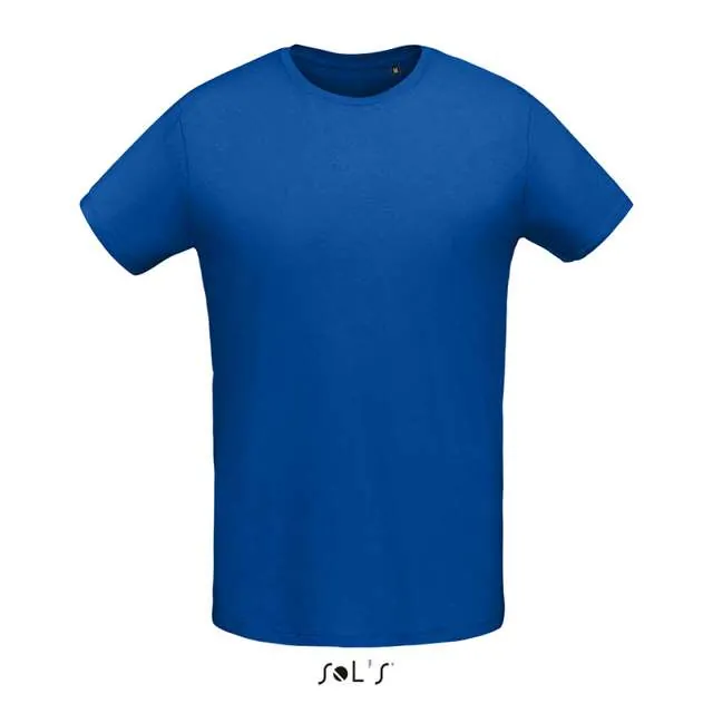 Tricou pentru barbati, din jerseu, cu decolteu rotund - Sol'S Martin Men