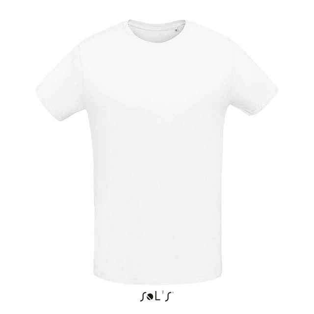 Tricou pentru barbati, din jerseu, cu decolteu rotund - Sol'S Martin Men
