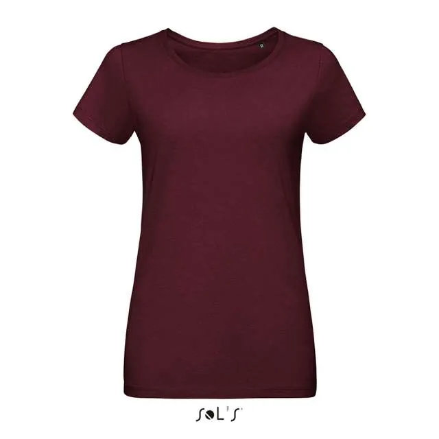 Tricou pentru dama, din jerseu, cu decolteu rotund - Sol'S Martin Women