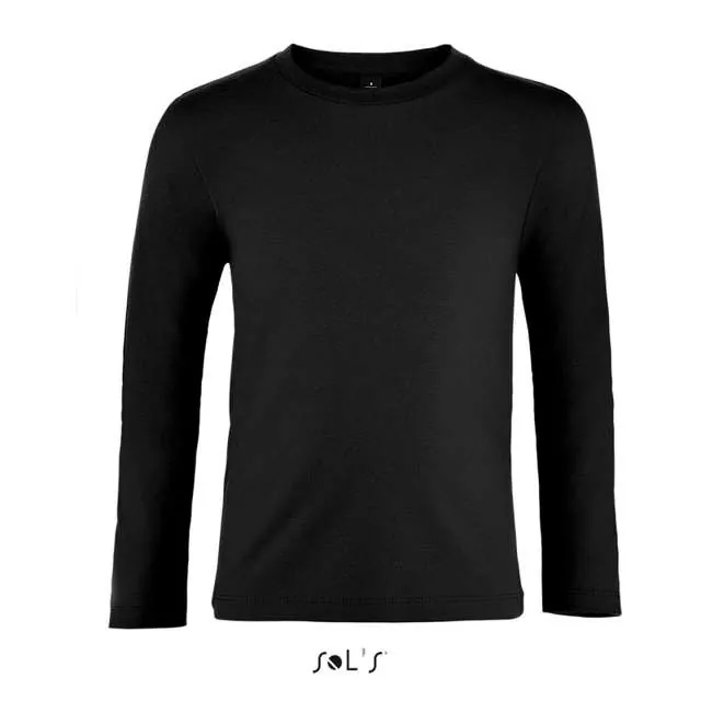 Tricou cu mânecă lungă copii SOL'S Imperial LSL SO02947 · 190 g/m², bumbac