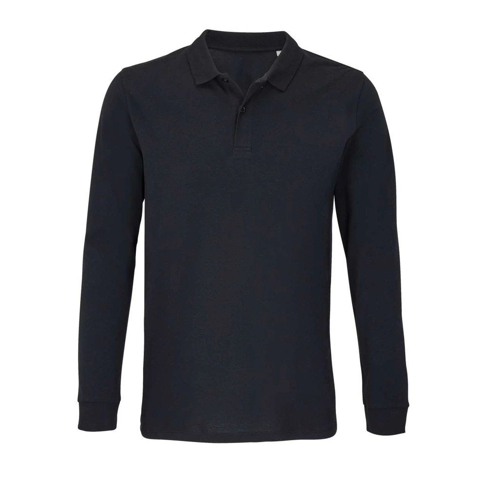 Tricou polo cu mânecă lungă SOL'S Planet LSL SO04241 · 210 g/m², bumbac / bumbac organic