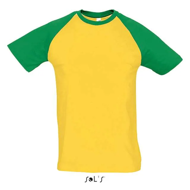 Tricou pentru barbati, cu maneci raglan, in 2 culori - Sol'S Funky • 150 g/m², 100% Bumbac, SOL'S